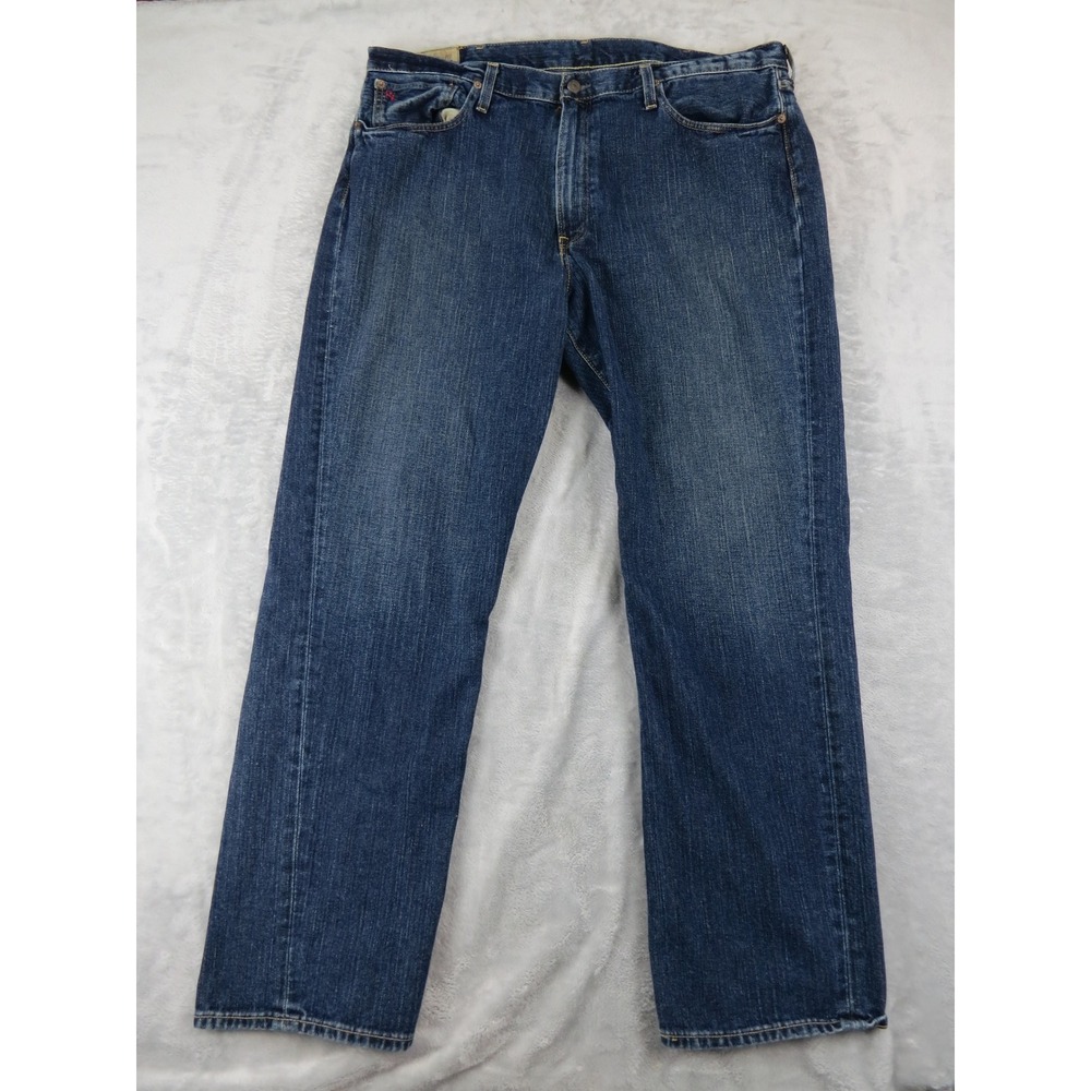 Vintage Polo Ralph Lauren Jeans Men 38x32 USA Denim Straight Leg